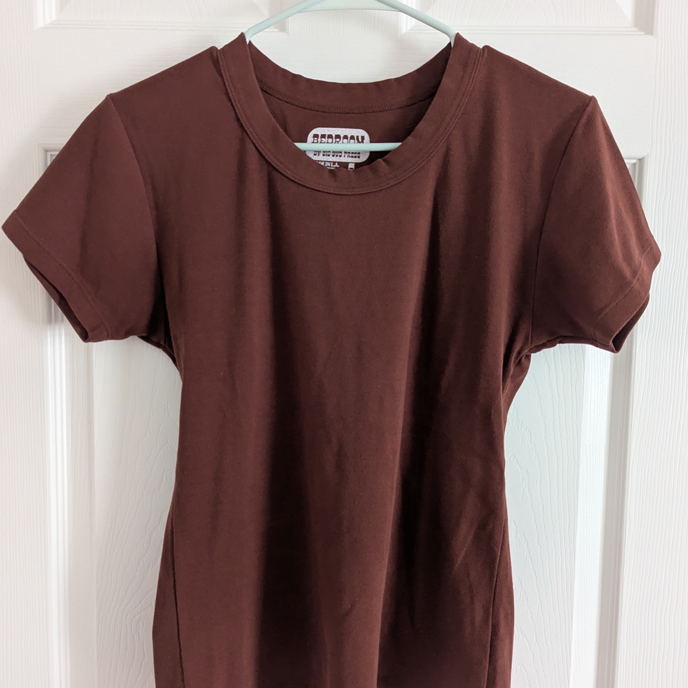 Brown T-Shirt by